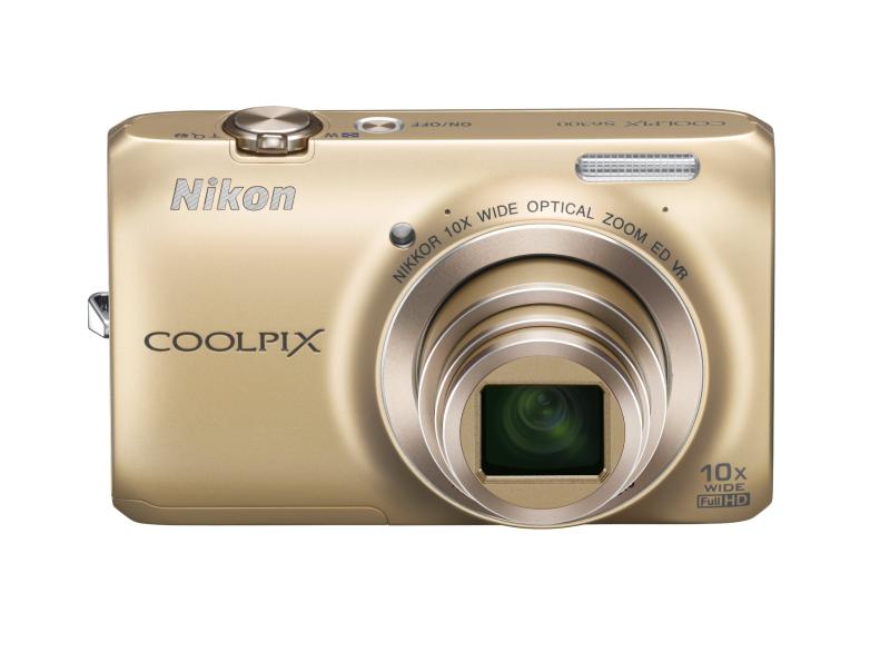 【中古】Nikon デジタル写真機 COOLPIX (クールピクス) S6300 エレガントゴールド S6300GL