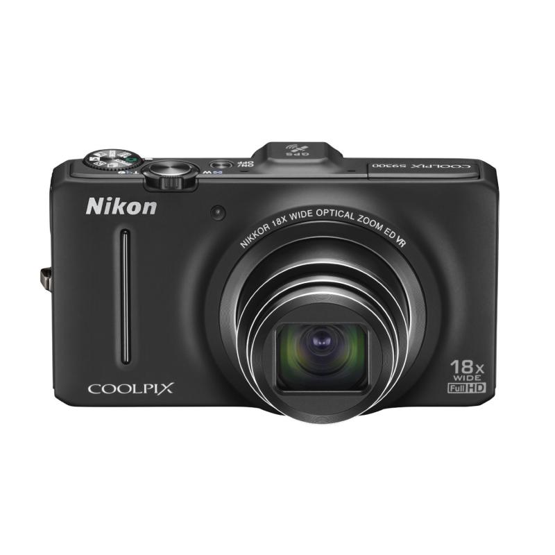 【中古】Nikon デジタル写真機 COOLPIX (クールピクス) S9300 ノーブルブラック S9300BK