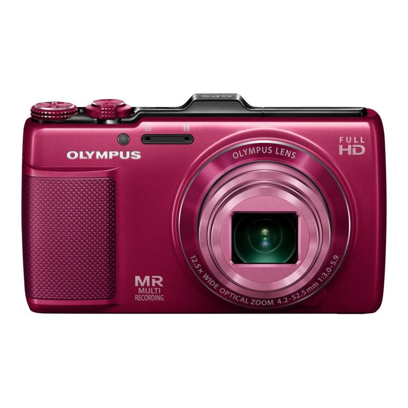 【中古】OLYMPUS デジタル写真機 SH-25MR 赤いこと iHS科学技術 GPS・陰電子羅針盤内蔵 1600万絵素 後ろ側照らしだす型CMOS 光学12.5倍望遠レンズ DUAL IS 高品位テレビ活動写真 3.0型タッチパネルLCD 3D映し絵役立つこと SH