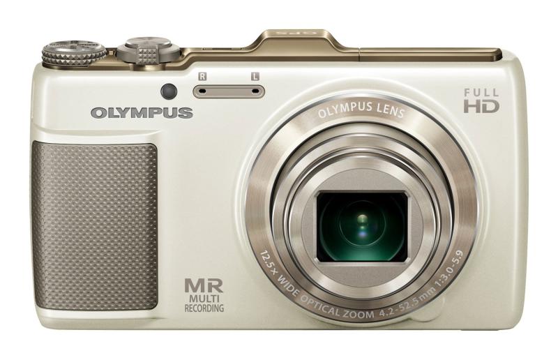【中古】OLYMPUS デジタル写真機 SH-25MR 白いこと iHS科学技術 GPS・陰電子羅針盤内蔵 1600万絵素 後ろ側照らし出す型CMOS 光学12.5倍望遠レンズ DUAL IS 高品位テレビ第八芸術 3.0型タッチパネルLCD 3D写真絵役立つこと S