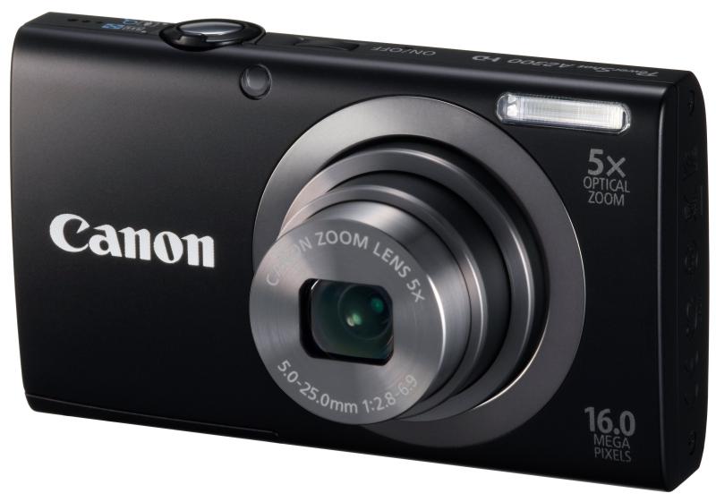 【中古】Canon デジタル写真機 PowerShot A2300 黒いこと 光学5倍望遠レンズ 約1600万絵素 PSA2300(BK)