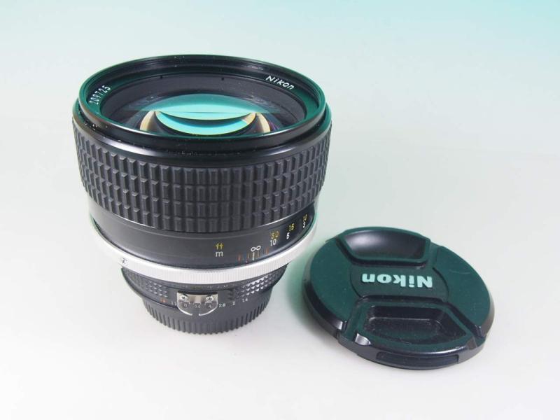 【中古】Nikon MF水晶体 Ai 85粍 F1.4s