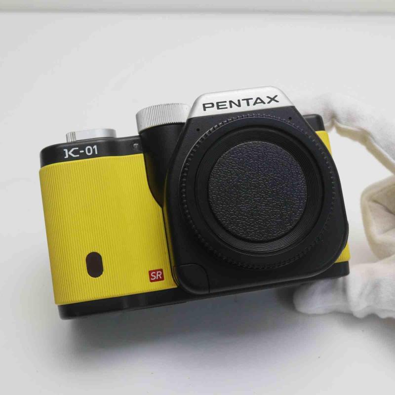 【中古】PENTAX デジタル一眼カメラ K-01 ボディ ブラック/イエロー K-01BODY BK/YE|カメラFanks-PROShop 店