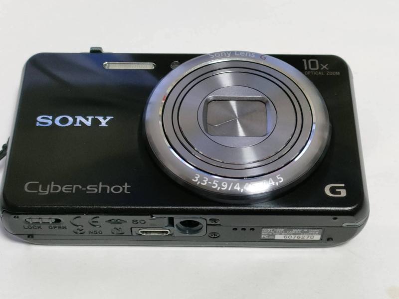 【中古】SONY デジタル写真機 Cyber-shot DSC-WX170 1820万絵素CMOS 光学10倍 黒いこと DSC-WX170/B