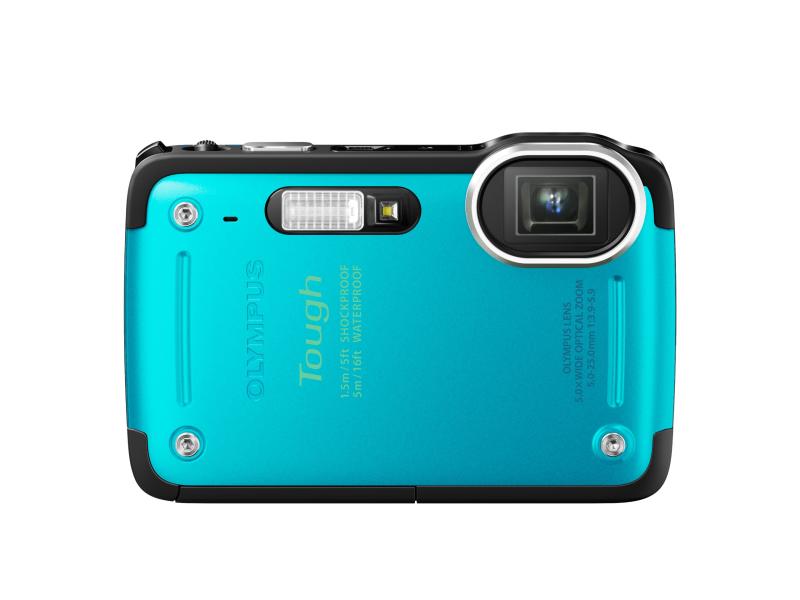 【中古】OLYMPUS デジタル写真機 STYLUS TG-625 青碧 1200万絵素 後ろ側照らしだす型CMOS 雨合羽5m 耐落下ぼうぜん自失1.5m 耐低温-10℃の手ごわい動作 光学5倍望遠レンズ iHS科学技術 3.0型LCD 広角28粍 TG-625 BLU
