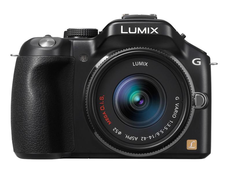 【中古】パナソニック 銀鏡受け答え一眼写真機 ルミックス G5 上半身 1605万絵素 肝ったま黒いこと DMC-G5-K