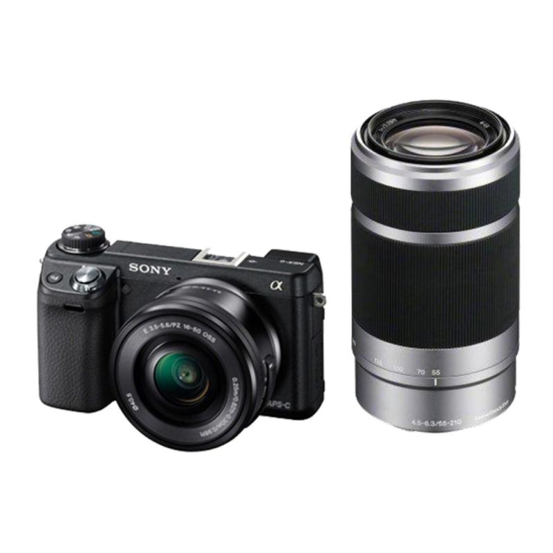 【中古】SONY ミラーレス一眼カメラ α NEX-6ダブルズームレンズキット ブラック NEX-6Y/B|カメラFanks-PROShop 店