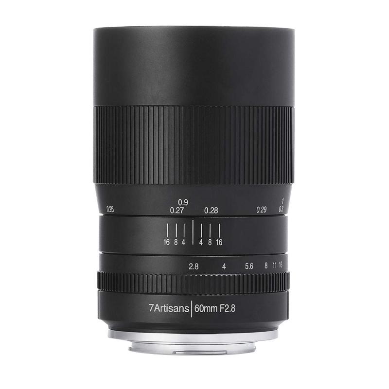 【中古】七細工人 7Artisans 60粍 F2.8 Macro Xマウント 富士フイルムX 水晶体