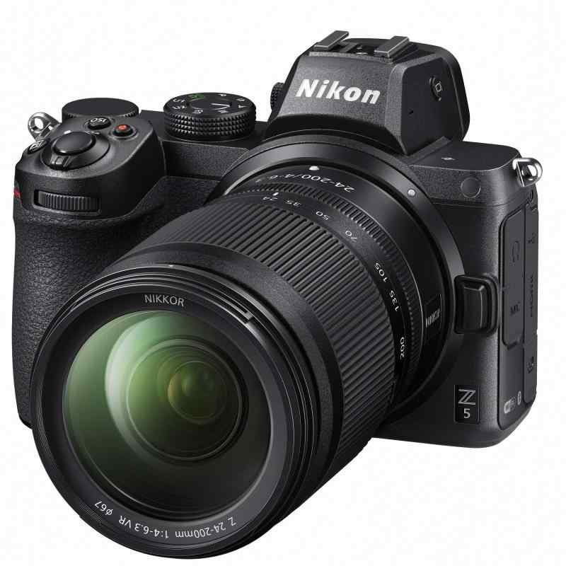 【中古】Nikon ミラーレス一眼カメラ Z5 レンズキット NIKKOR Z 24-200mm f/4-6.3 VR 付属 Z5LK24-200 ブラック カメラ レンズキット 一眼レフ ミラーレス 中古 人気 高画質
