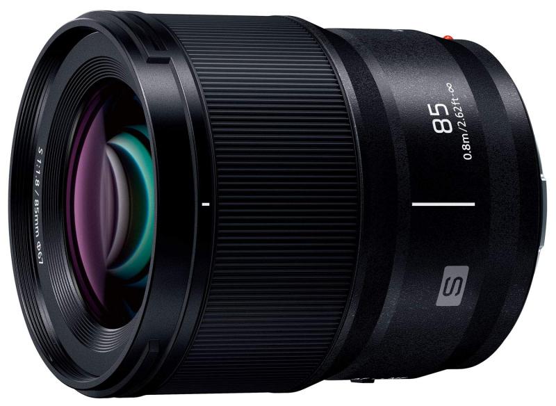 【中古】パナソニック(Panasonic) 中望遠単興味の中心水晶体 フルサイズミラーレス一眼 Lマウント取り合わせ用 ルミックス LUMIX S 85粍 F1.8 黒いこと S-S85