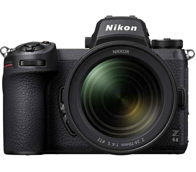 【中古】 Nikon ミラーレス一眼カメラ Z6II レンズキット NIKKOR Z 24-70mm f/4 付属 Z6IILK24-70 black 当店保証30日間 人気 ミラーレス 一眼レフ 交換レンズ カメラ