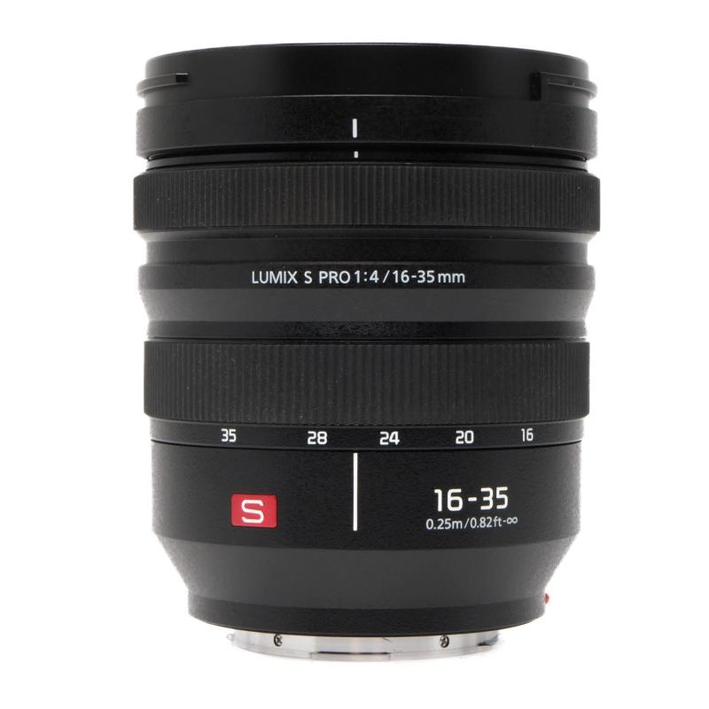 【中古】 パナソニック(Panasonic) 超広角ズームレンズ フルサイズミラーレス一眼 Lマウントシステム用 ルミックス LUMIX S PRO 16-35mm F4 ブラック S-R1635 当店保証30日間 人気 ミラーレス 一眼レフ 交換レン
