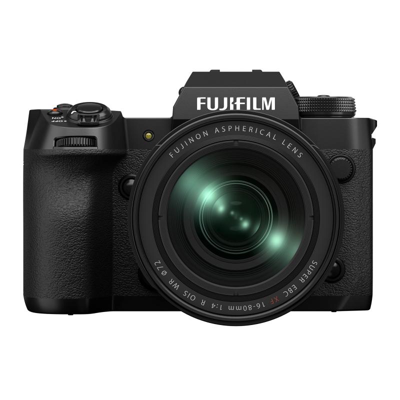 【中古】富士フイルム(FUJIFILM) X 銀鏡受け答え一眼デジタル写真機 X-H2 水晶体一揃いの道具(XF16-80) 上半身内手ブレ手を加える 画像 小間絵生み出すこと 約4020万絵素 防塵防滴耐低温 X-H2LK-1680 黒いこと