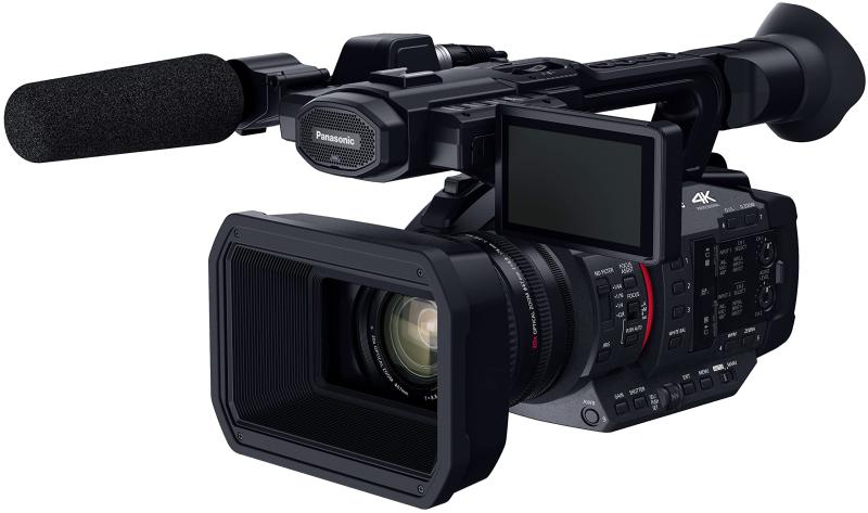 【中古】パナソニック(Panasonic) 4K テレビカメラ SDダブル拡張スロット 光学20倍望遠レンズ 黒いこと HC-X2-K