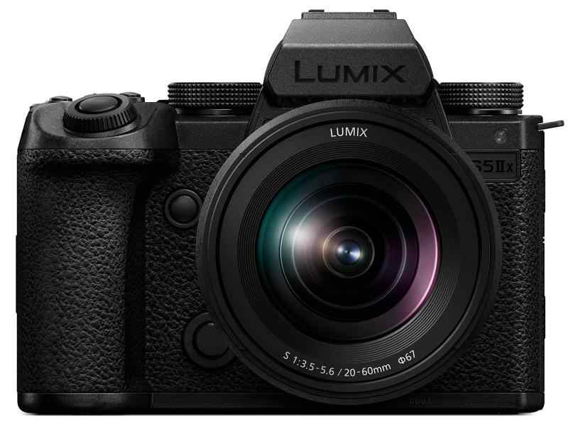 【中古】パナソニック (Panasonic) フルサイズミラーレス一眼写真器 S5M2XK 標準尺度望遠レンズ一揃いの道具 黒いこと DC-S5M2XK 写真器 水晶体一揃いの道具 一眼二眼レフ 鏡鑑受け答え 中古 一般受け 高画質 TV・オーディオ・カメラ-カメラ・ビデオカメラ・光学機器-ミラーレス一眼カメラ