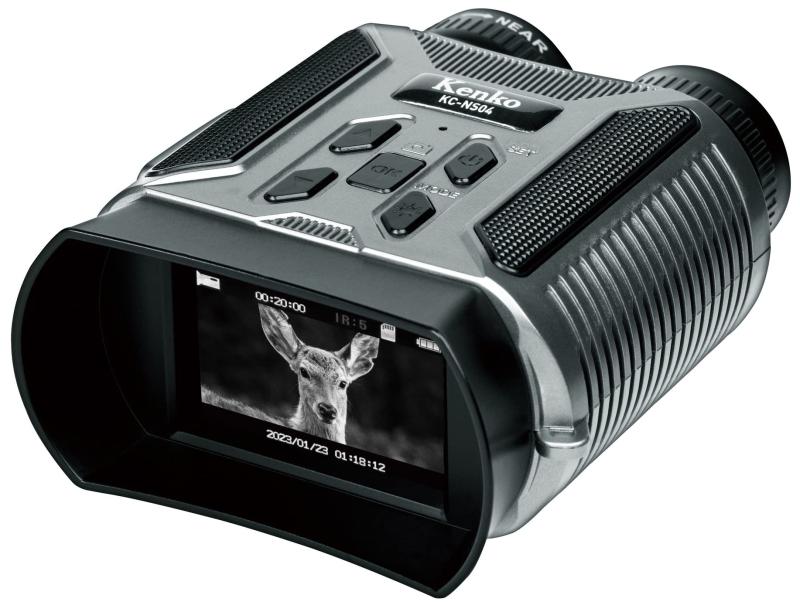 【中古】Kenko IRナイトレコーダー KC-NS04 ST 液晶プロテクターセット 最大1080p/30fps 赤外線照射装置内蔵 有効画素数約123万画素 2.4型IPSモニター 1/3型CMOSセンサー カメラ デジタルカメラ 一眼レフ ミラーレス 中古 人気 高画質|カメラFanks-PROShop 店