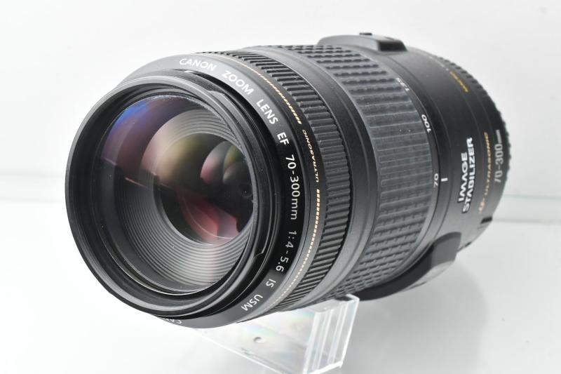 【中古】一眼二眼レフ 水晶体 一眼二眼レフ写真機 キヤノン 水晶体 Canon EF 75-300粍 F4-5.6 IS USM 水晶体明かり接合部上塗り 写真機 水晶体一揃いの道具 一眼二眼レフ 鏡鑑受け答え 中古 一般受け 高画質