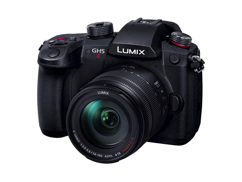 【中古】パナソニック (Panasonic) ミラーレス一眼カメラ ルミックス GH5M2 レンズキット 高倍率ズームレンズ付属 ブラック DC-GH5M2H カメラ レンズキット 一眼レフ ミラーレス 中古 人気 高画質