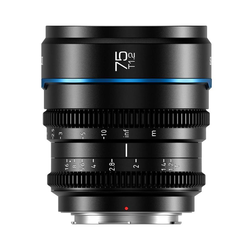 【中古】SIRUI Night Walker 75mm T1.2 S35 望遠シネレンズ 大口径マニュアルフォーカスレンズ (MS75E-B, Eマウント, ブラック)