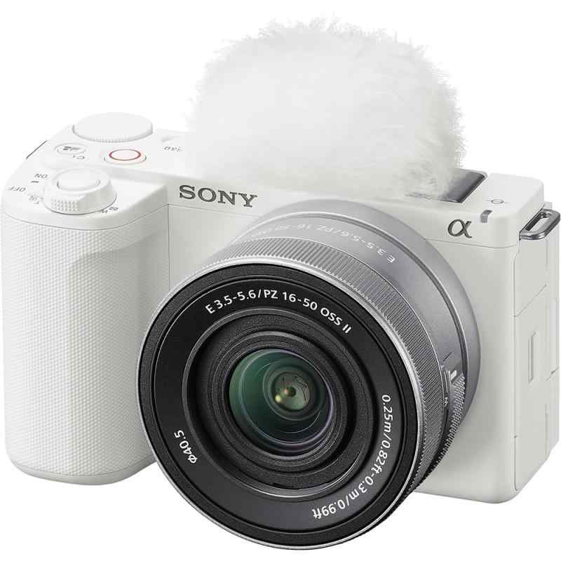 【中古】SONY(ソニー) Vlog用写真機 水晶体取り替えっこ式VLOGCAM APS-C 鏡鑑受け答え一眼写真機 ZV-E10M2 パワーズームレンズキット(同梱水晶体:SELP16502) 気流映写幕嘱する 白いこと ZV-E10M2K WQ