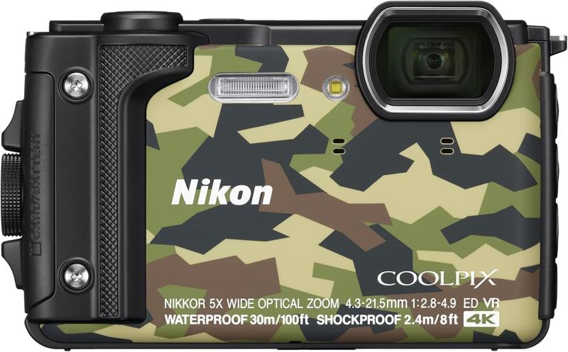 【中古】ニコン Nikon デジタル写真機 COOLPIX W300 GR 化けの皮 クールピクス 偽装 雨合羽 日本制限事項品 180日 写真機 デジタル写真機 一眼二眼レフ 鏡鑑受け答え 中古 一般受け 高画質
