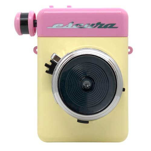 【中古】Escura instant 60s PINK【エスキュラ チェキ インスタント写真機 サクラ色 FUJIFILM instax mini相応う】