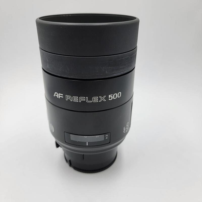 【中古】MINOLTA ミノルタ AF REFLEX 500粍 F8