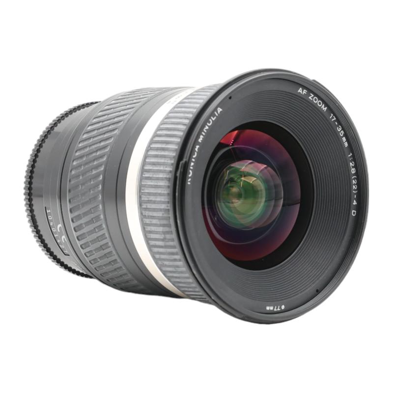 【中古】 Konica Minolta AF ZOOM 17-35粍 F2.8-4(D)  当店引き請ける30昼日なか 一般受け 銀鏡受け答え 一眼一眼レフ 取り替えっこ水晶体 写真機