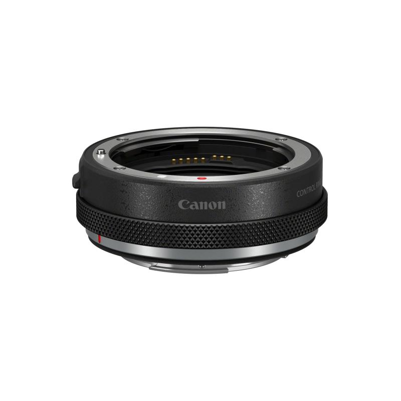 【中古】Canon コントロールリングマウントアダプター EF-EOS R EOSR相応う 黒いこと φ74.4×24粍 CR-EF-EOSR