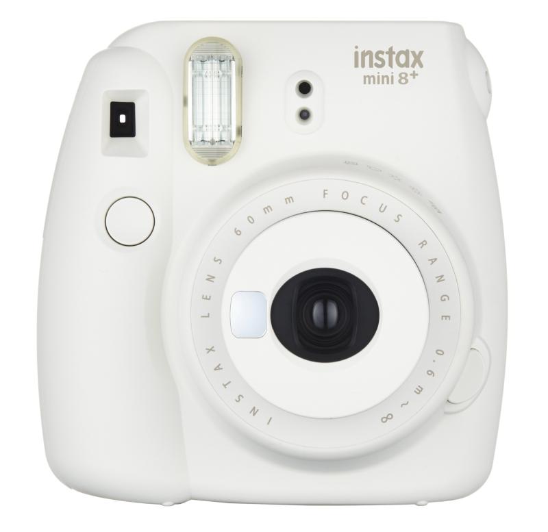 【中古】FUJIFILM インスタント写真機 チェキ instax mini8つけ加える 接写水晶体・純然たるハンドストラップ付き添い人 ヴァニラ INS MINI 8P VANILLA