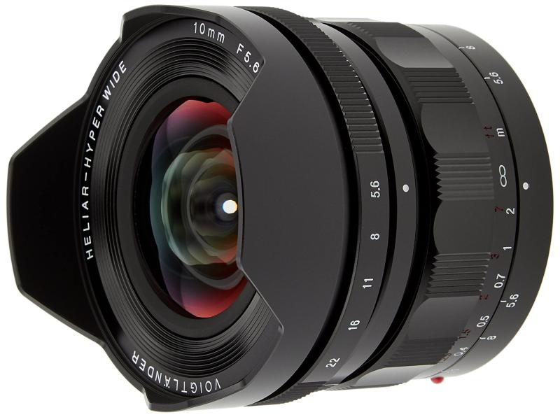 【中古】VoightLander 単焦点広角レンズ HELIAR-HYPER WIDE 10mm F5.6 ASPHERICAL E-mount Eマウント対応 ブラック 233010|カメラFanks-PROShop 店