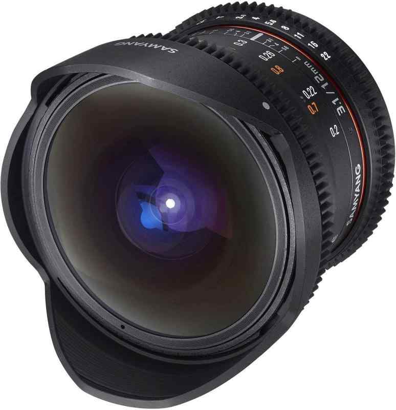 【中古】SAMYANG 動画用単焦点魚眼レンズ VDSLR 12mm T3.1 フィッシュアイ ソニーαA用 フルサイズ対応 883720