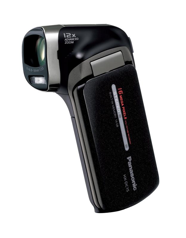【中古】パナソニック デジタルムービーカメラ HX-DC15 オニキスブラック 内蔵記憶装置16GB HX-DC15-K