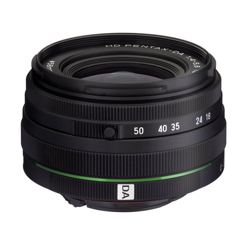 【中古】リコー PENTAX 標準尺度望遠レンズ 固定ディスク PENTAX-DA18-50粍 4-5.6 DC WR RE 21357 黒いこと