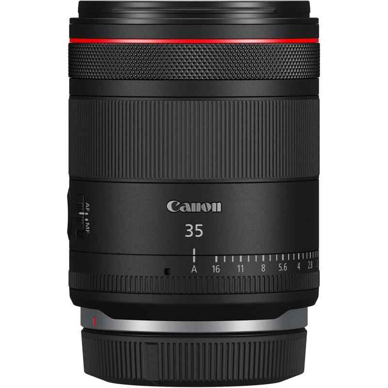 【中古】Canon RF35mm F1.4 L VCM 広角プライムカメラレンズ| ブラック。