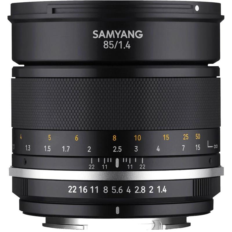 【中古】SAMYANG 単興味の中心中望遠水晶体 MF 85粍 F1.4 MK2 キヤノン EOS Mマウント フルサイズ相応う