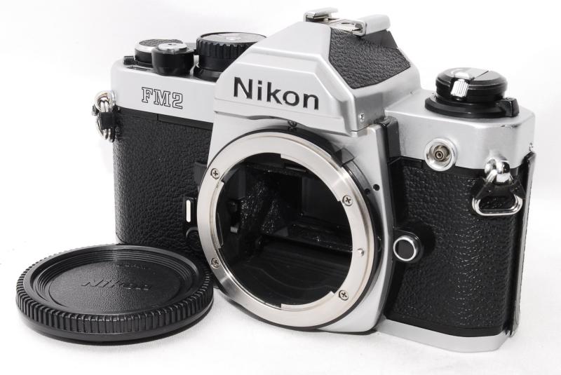 【中古】Nikon NewFM2 シルバー 32,500円