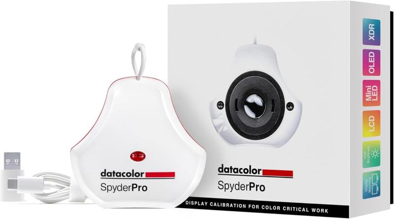 【中古】Datacolor Spyder Pro 2024年版 モニターキャリブレーション 手道具 色つや管理すること SP2024PRO