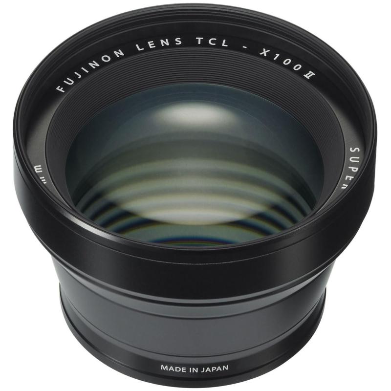 【中古】FUJIFILM X100用テレコンバージョンレンズ ブラック TCL-X100B II｜カメラFanks-PROShop 店