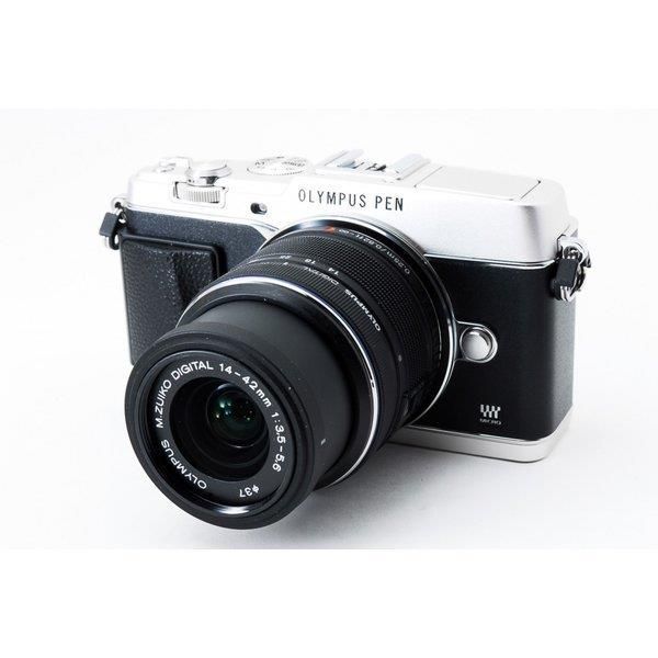 【中古】 OLYMPUS オリンパス ミラーレス一眼カメラ オリンパス OLYMPUS E-P5 シルバー レンズキット 美品 手ぶれ補正 ストラップ付 当店保証30日間 人気 ミラーレス 一眼レフ 交換レンズ カメラ