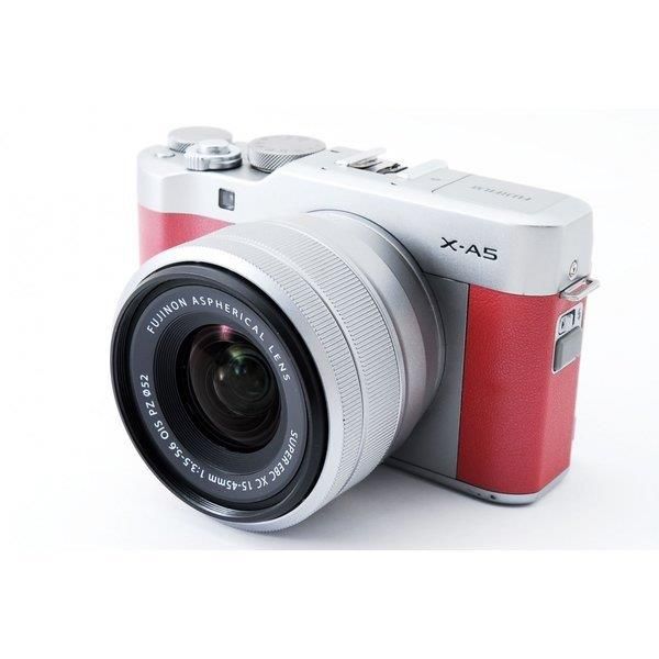 【中古】 フジ写真フィルム FUJIFILM  FUJIFILM X-A5 さくら色 水晶体一揃いの道具 美品 Bluetooth 付  当店言いはなつ30昼日なか 一般受け 鏡鑑受け答え 一眼二眼レフ 取り替えっこ水晶体 写真器