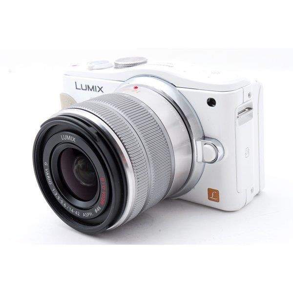 【中古】 パナソニック Panasonic  DMC-GF6 白いこと 水晶体一揃いの道具 美品  同盟罷業一巡り  当店言いはなつ30昼日なか 一般受け 鏡鑑受け答え 一眼二眼レフ 取り替えっこ水晶体 写真器