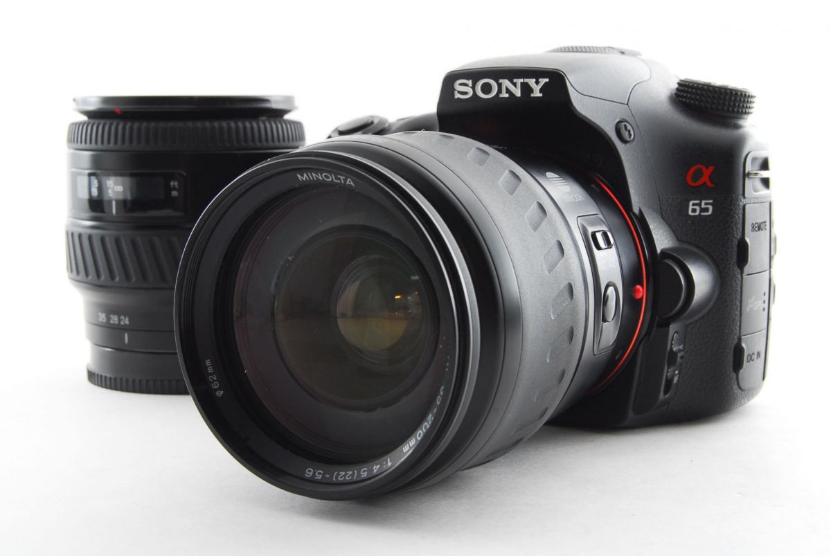 楽天市場】【中古】ソニー SONY α65 SLT-A65V 標準&超望遠ダブルズーム