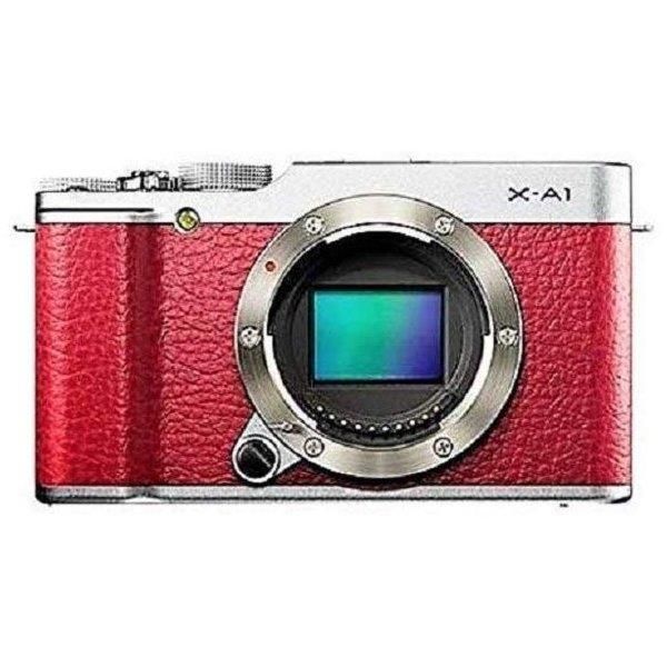 【中古】 フジ写真フィルム FUJIFILM  X-A1本体 赤いこと F FX-X-A1R  当店引きうける30昼日なか 一般受け 鏡鑑受け答え 一眼二眼レフ 取り替えっこ水晶体 写真機