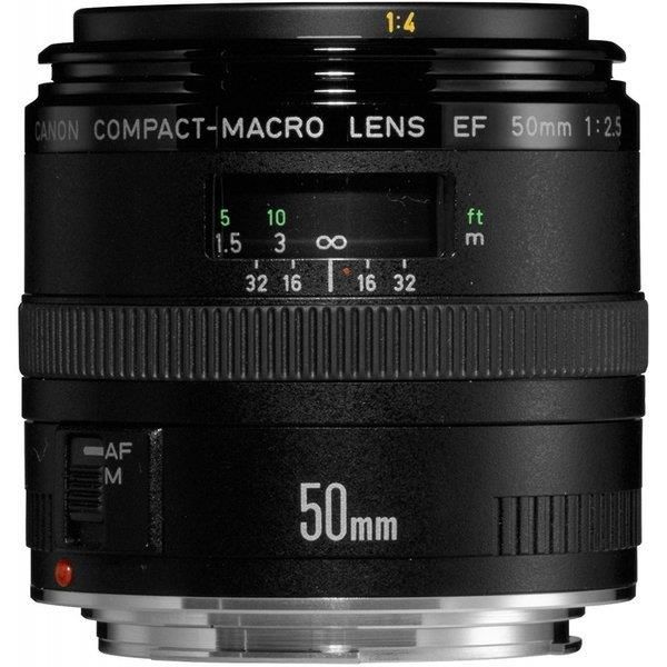 【中古】 キヤノン Canon 単焦点マクロレンズ EF50mm F2.5 コンパクトマクロ フルサイズ対応 当店保証30日間 人気 ミラーレス 一眼レフ 交換レンズ カメラ|カメラFanks-PROShop 店