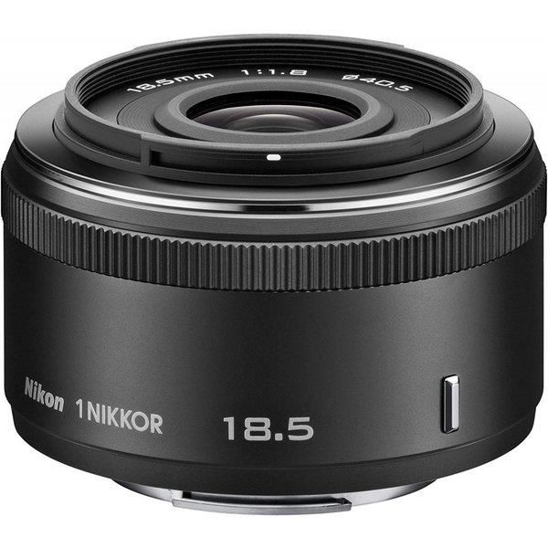 【中古】 ニコン Nikon 単興味の中心水晶体 1 NIKKOR 18.5粍 f/1.8  黒いこと ニコンCX初期化専用  当店引き受ける30昼日なか 一般受け 鏡鑑受け答え 一眼二眼レフ 取り替えっこ水晶体 写真機