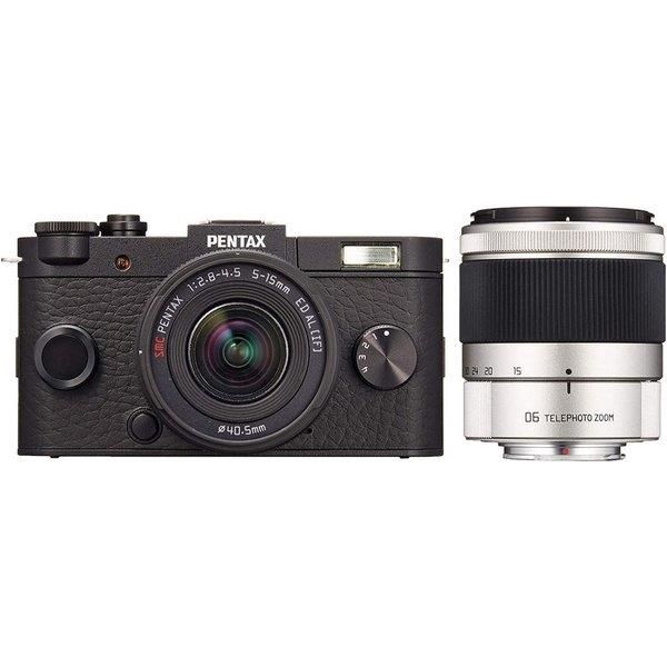 【中古】 ペンタックス PENTAX  Q-S1 ダブルズームキット  黒いこと  当店引き受ける30昼日なか 一般受け 鏡鑑受け答え 一眼二眼レフ 取り替えっこ水晶体 写真機