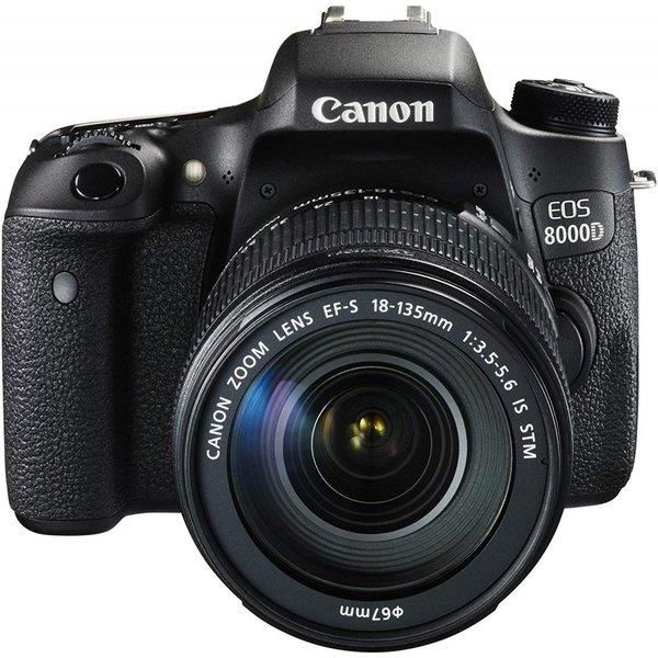 【中古】 キヤノン Canon EOS 8000D レンズキット EF-S18-135mm F3.5-5.6 IS STM 付属 当店保証30日間 人気 ミラーレス 一眼レフ 交換レンズ カメラ