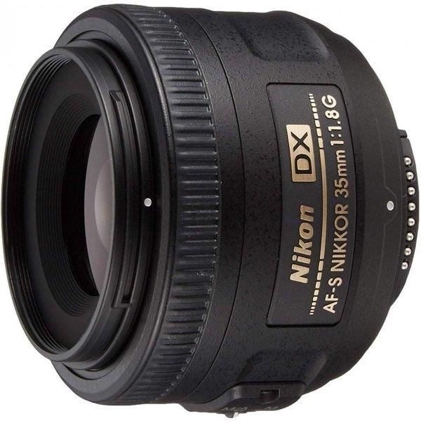 【中古】 ニコン Nikon 単興味の中心水晶体 AF-S DX NIKKOR 35粍 f/1.8G ニコンDX初期化専用  当店引きうける30昼日なか 一般受け 鏡鑑受け答え 一眼二眼レフ 取り替えっこ水晶体 写真機