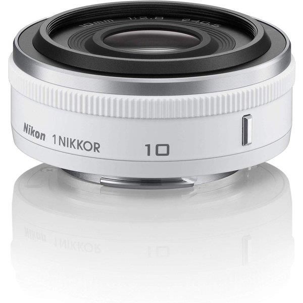 【中古】 ニコン Nikon 単興味の中心水晶体 1 NIKKOR 10粍 f/2.8 白いこと ニコンCX初期化専用  当店引きうける30昼日なか 一般受け 鏡鑑受け答え 一眼二眼レフ 取り替えっこ水晶体 写真機